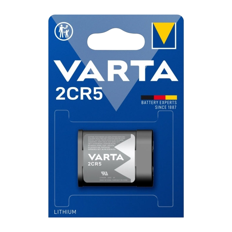 Батарейка Varta 2CR5 BL1 Lithium 6V (6203) (1/10/100)