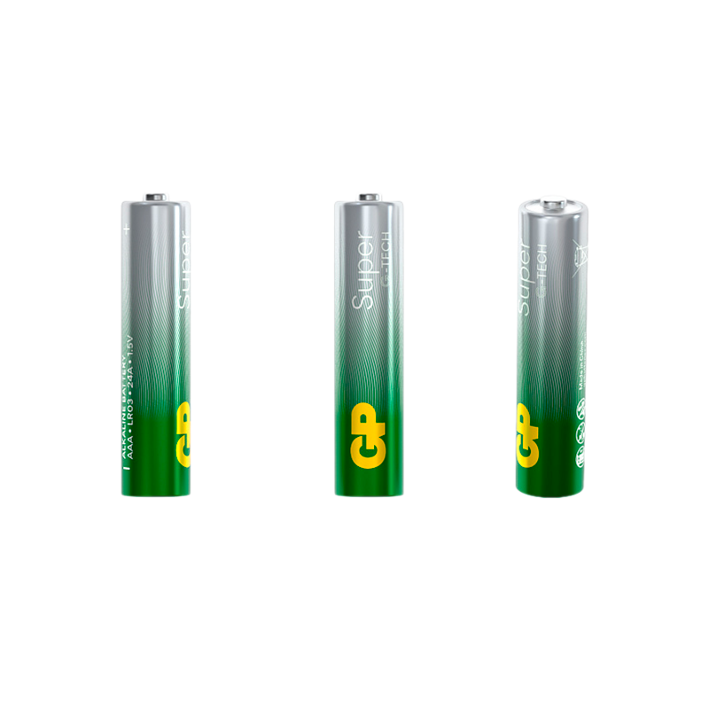 Батарейка GP Super G-Tech LR03 AAA BL2 Alkaline 1.5V (2/20/160) R
