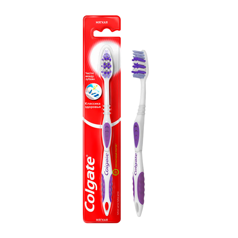 Зубная щетка COLGATE Классика Здоровья мягкая (1/72)