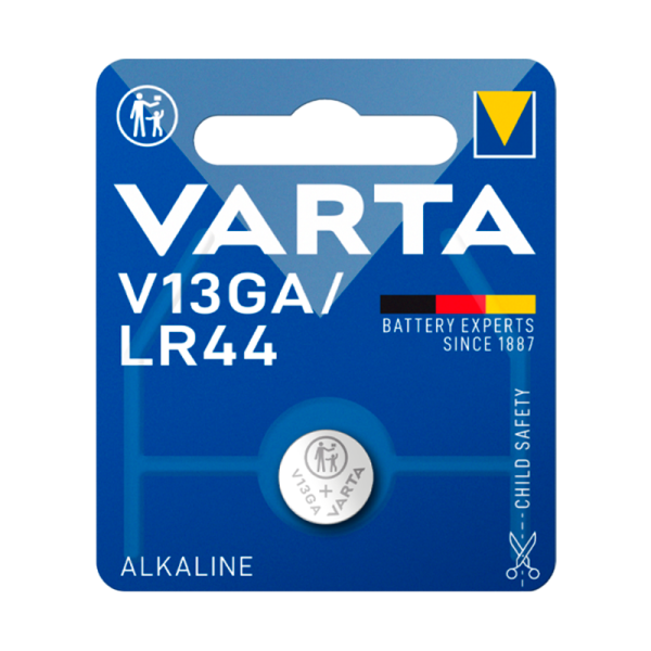Батарейка Varta ELECTRONICS G13/LR1154/LR44/357A/A76 BL1 Alkaline 1.5V (4276) (1/10/100)