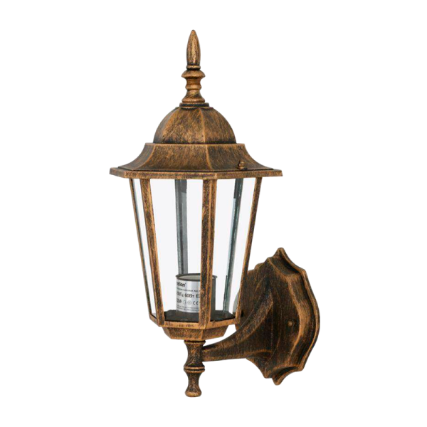 Светильник садово-парковый Camelion 4101 60W 230V E27 IP44 настенный бронзовый (1/10)