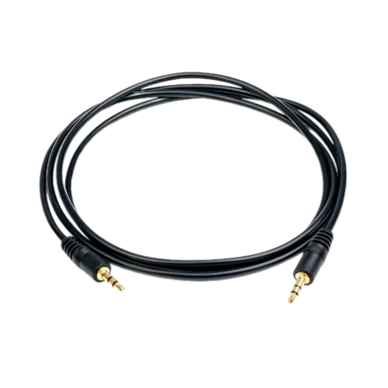 Кабель AUX Atcom Jack 3.5mm (m)-Jack 3.5mm (m) 1.0м силикон черный (1/10/250)