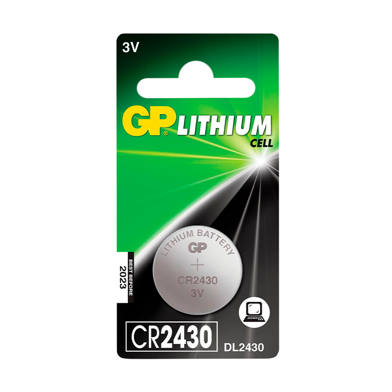 Батарейка GP CR2450 BL1 Lithium 3V (1/10/100/900)