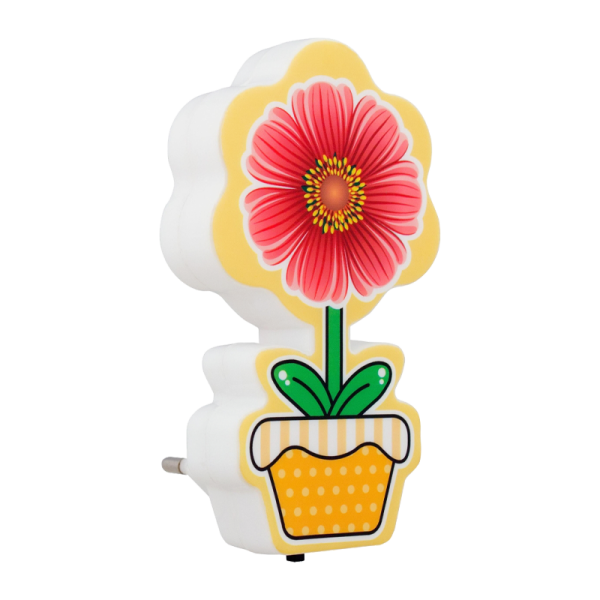 Ночник Старт "Цветок" NL 3LED 0.5W 220V красный (1/60/240)