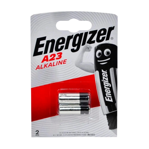 Батарейка Energizer LR23/V23GA/A23/MN21 BL2 Alkaline 12V (2/20/200)