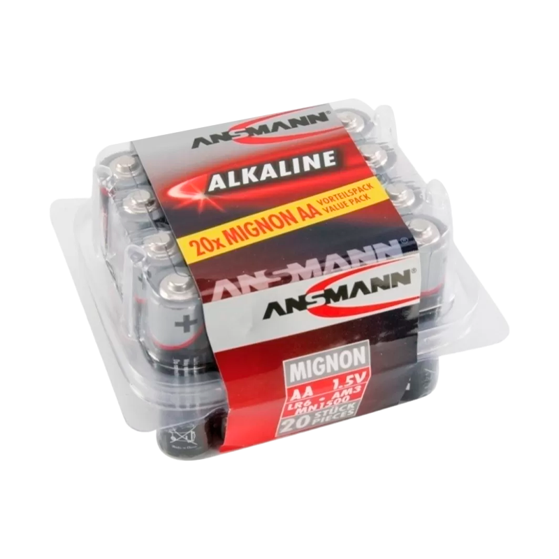 Батарейка ANSMANN RED&nbsp;&nbsp;LR6&nbsp;&nbsp;в пласт. боксе 20 шт