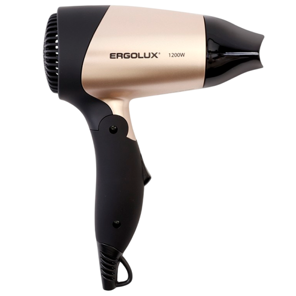 Фен Ergolux ELX-HD01-C64 1200W золотой черный