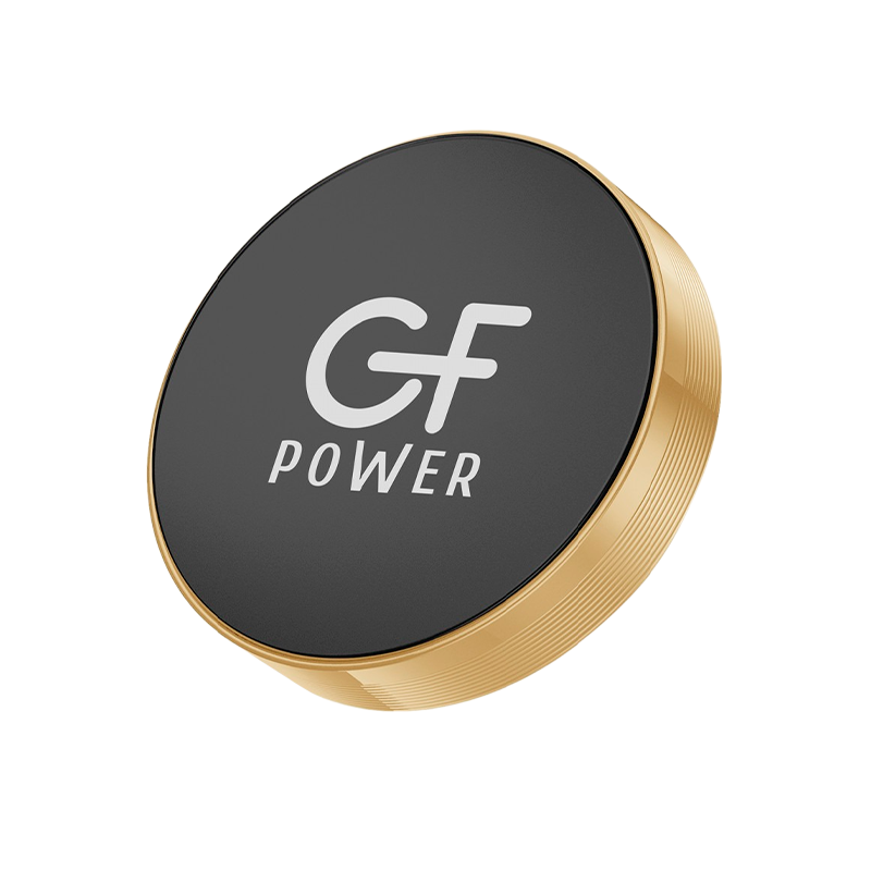 Держатель автомобильный GFPower CH-02 в воздуховод магнит золотой (1/500)