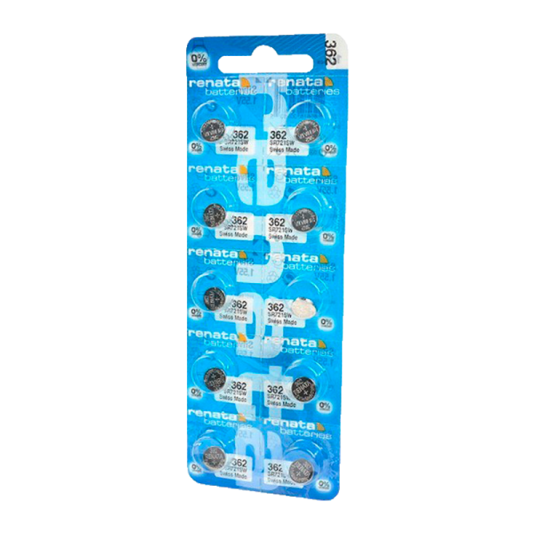Батарейка Renata 362 (SR721SW) BL10 Silver Oxide 1.55V (10/100)