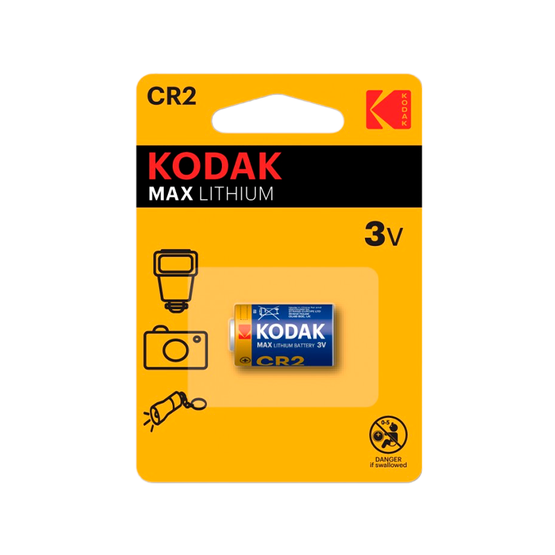 Батарейка Kodak MAX CR2 BL1 Lithium 3V (1/12/72/11592)