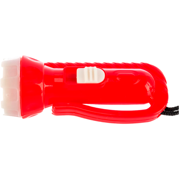 Фонарь универсальный Ultraflash 920-TH 0.3W 1LED от батареек красный (1/25/300)