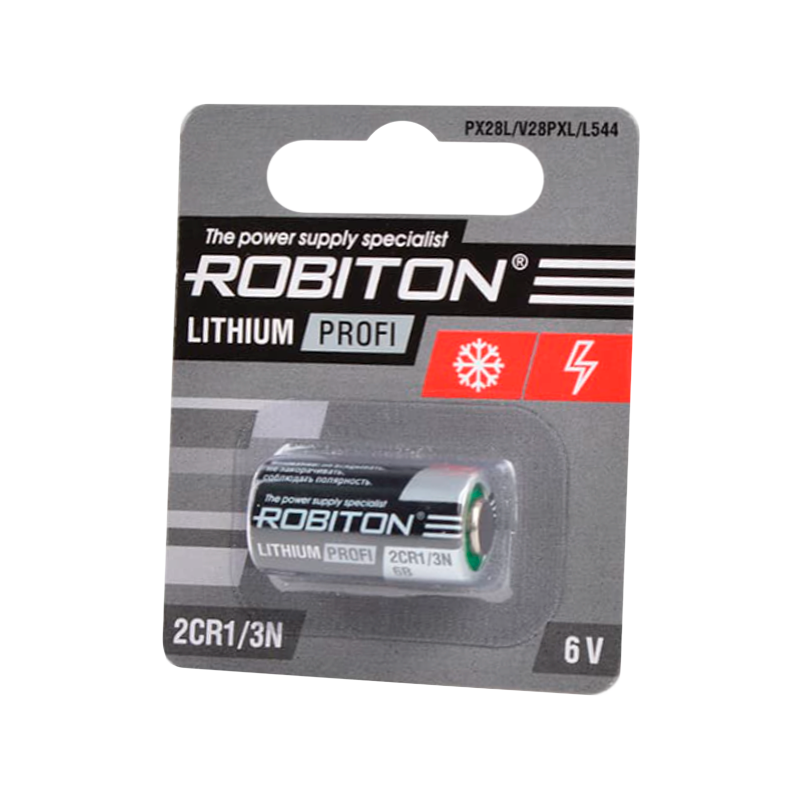 Батарейка ROBITON PROFI 2CR1/3N BL1