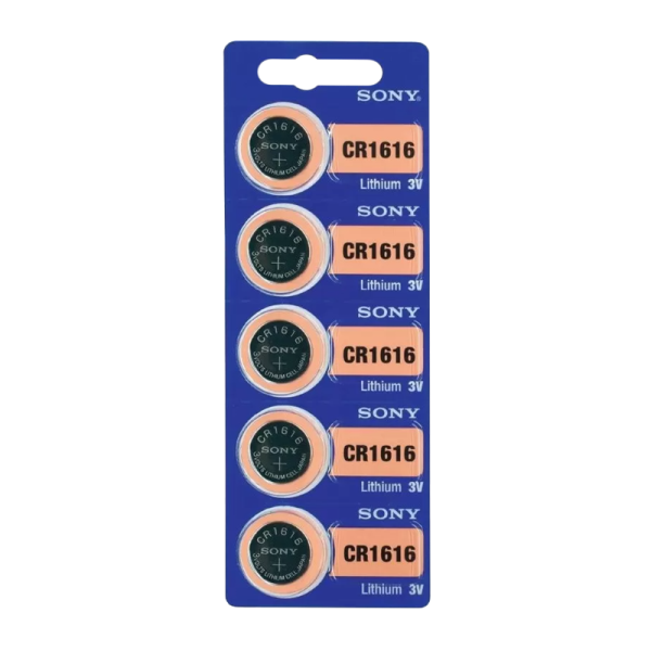 Батарейка Sony CR1616 BL5 Lithium 3V (5/100/500/70000)