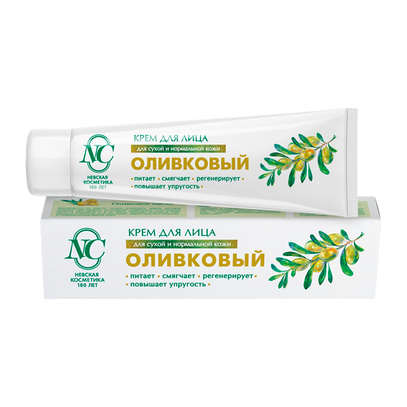 Крем для лица Невская Косметика Оливковый для сухой кожи 40мл (1/36)