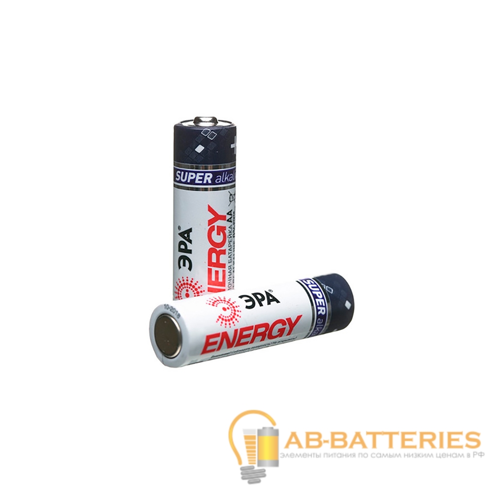 Батарейка ЭРА Super LR6 AA BL8 Alkaline 1.5V (8/80/640/11520)