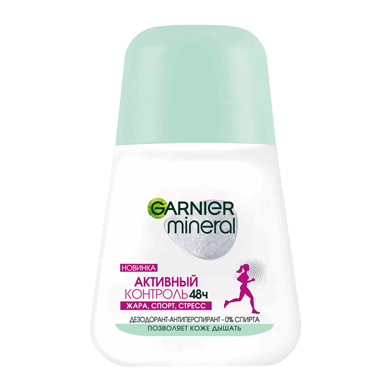 Дезодорант женский GARNIER Активный контроль роликовый 50мл (1/3)