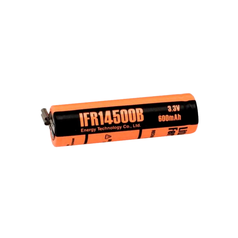 Аккумулятор ET IFR14500B-HT 14.5*50.0, 600mAh, Li-Fe, 3.3V (1/600)"