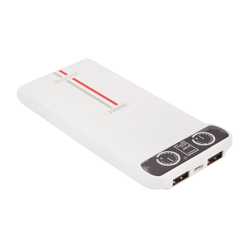 Внешний аккумулятор Remax RPP-18 Kingree 10000mAh 2.1A 2USB белый (1/39)