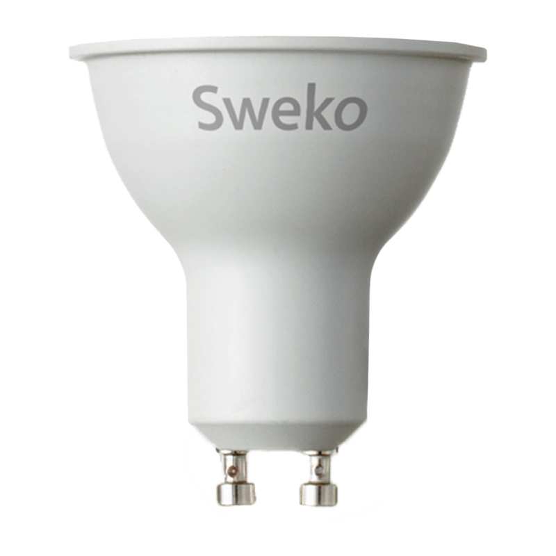 Лампа светодиодная Sweko RAP16 GU10 7W 4000К 230V (1/5/100)