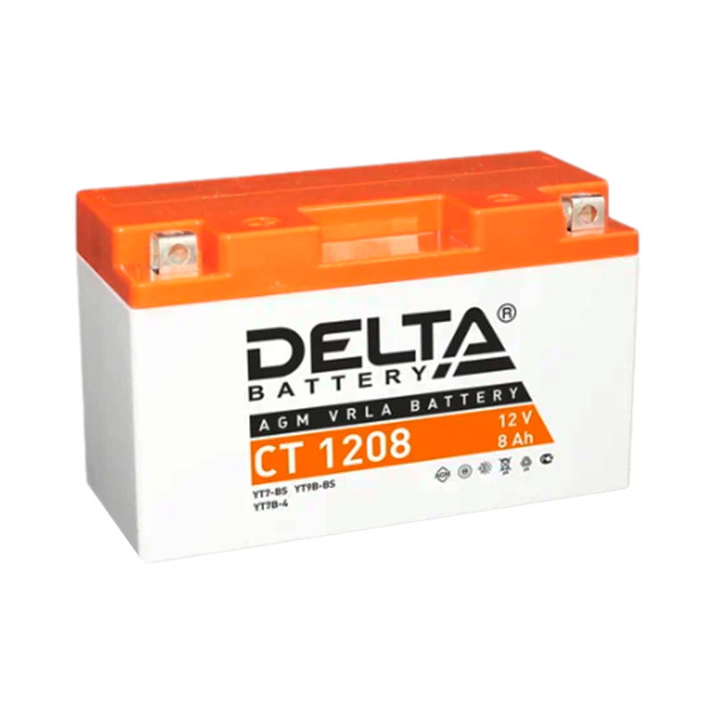 Аккумулятор для мототехники Delta CT 1208 (1/10)