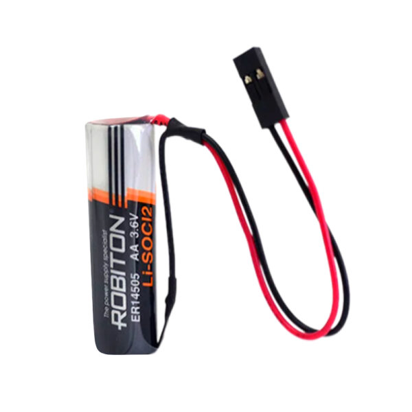 Батарейка ROBITON ER14505-DP AA с коннектором PH1 (1/25/500)
