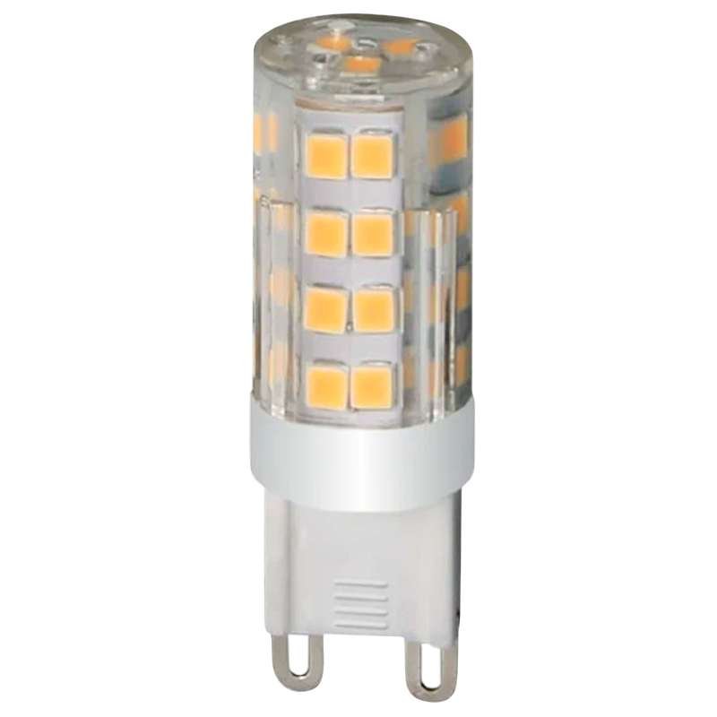 *Лампа светодиодная Космос G9 5W 4500К 220V капсула прозрачная (1/100/1000) 