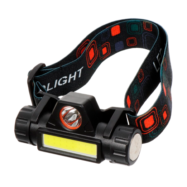 Фонарь туристический Облик 2083 3W 1LED+COB от аккумулятора