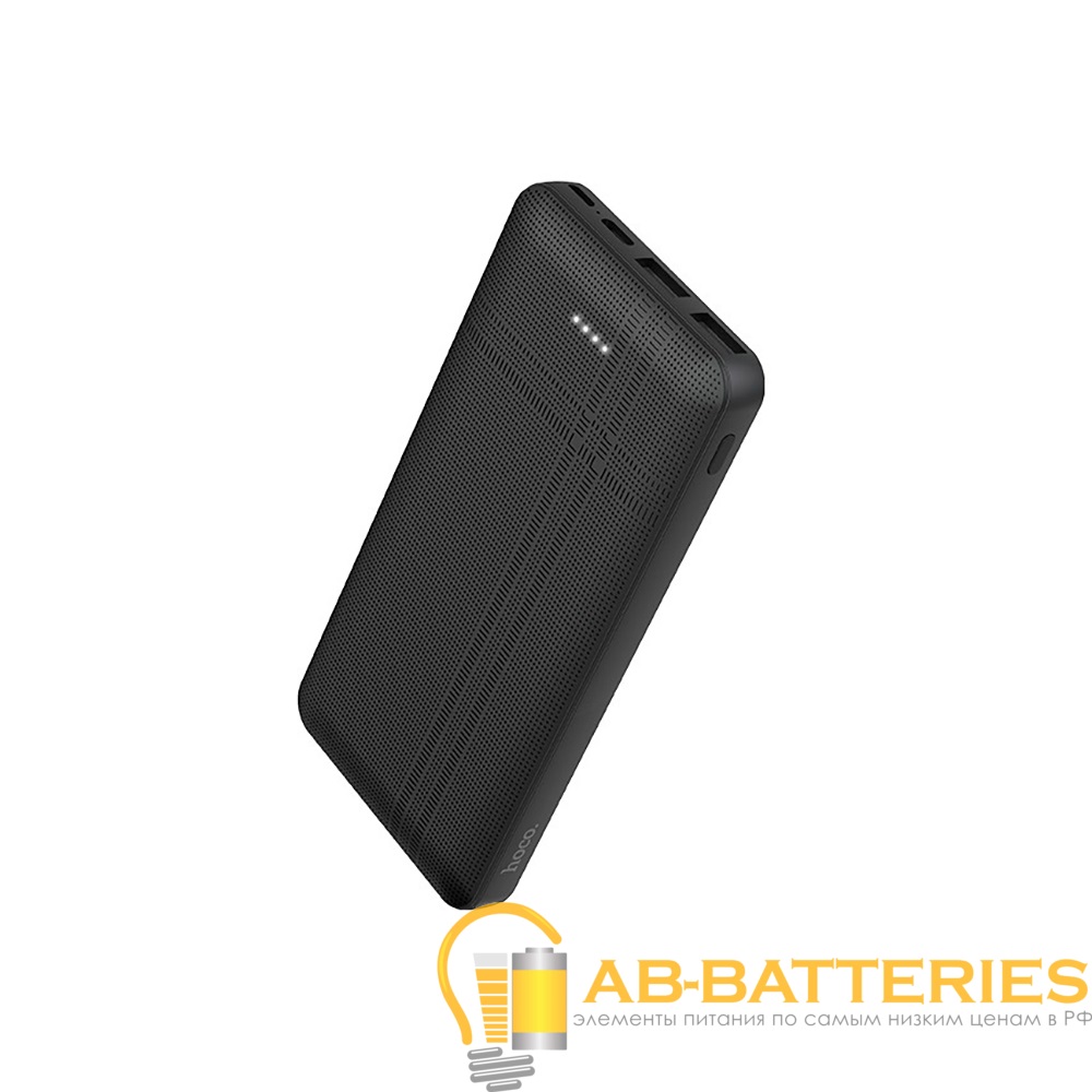 Внешний аккумулятор HOCO J48 10000mAh 2.0A 2USB/Type-C черный (1/38)