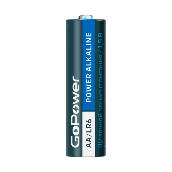 Батарейка GoPower LR6 AA BL2 Alkaline 1.5V (2/24/480)