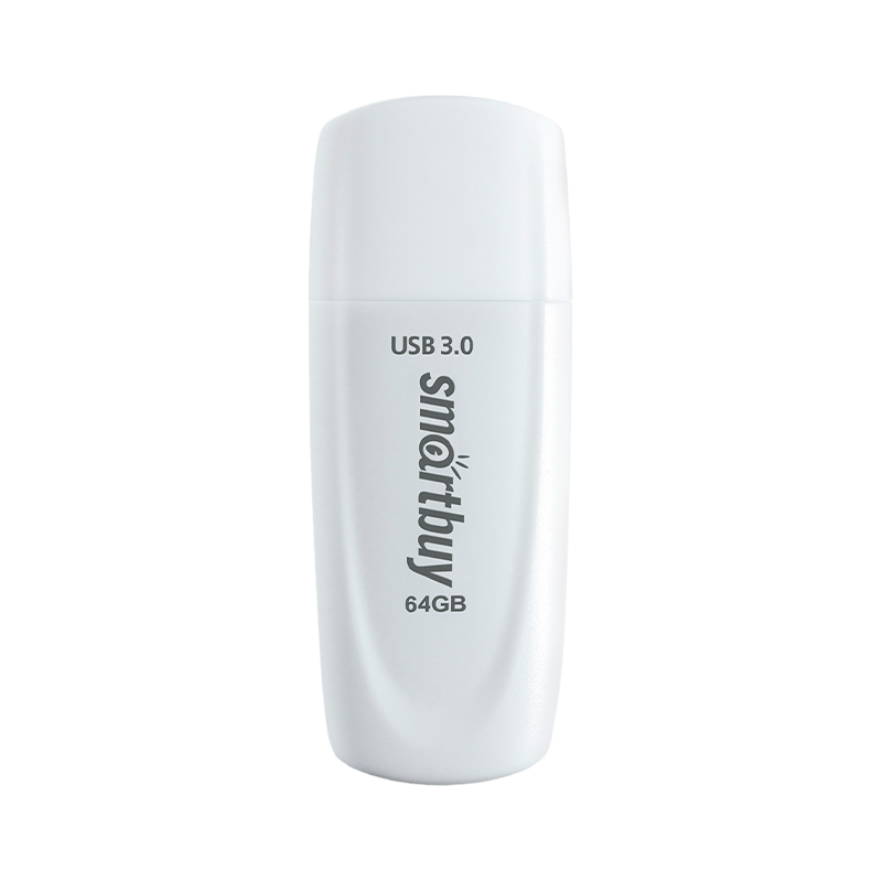 Флеш-накопитель Smartbuy Scout 64GB USB3.0 пластик белый