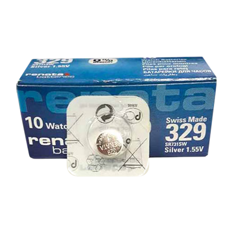 Батарейка Renata 329 (SR731SW) Silver Oxide 1.55V (1/10/100)
