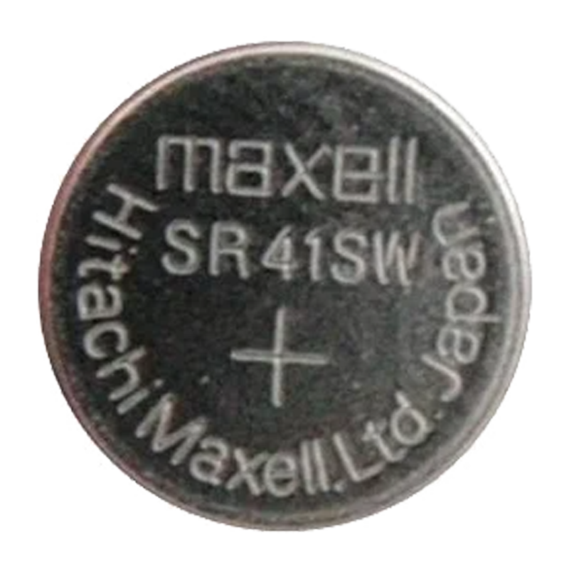 Батарейка Maxell 392 (SR41W) BL1 Silver Oxide 1.55V (1/10/100)