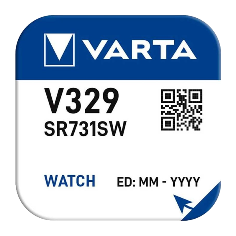 Батарейка Varta 329 (SR731SW) BL1 Silver Oxide 1.55V (1/10/100)