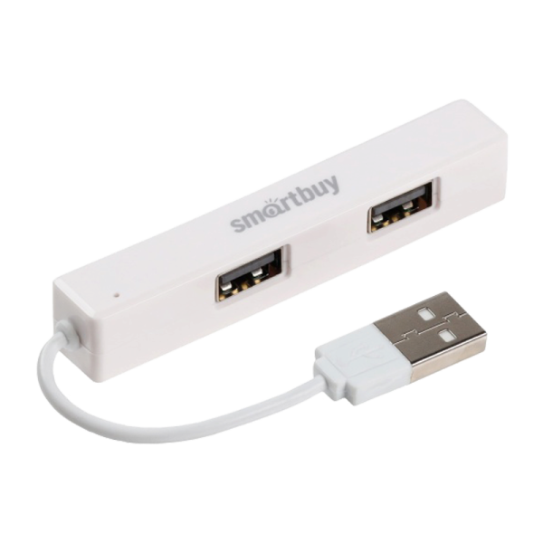 USB-Хаб Smartbuy 408 4USB белый