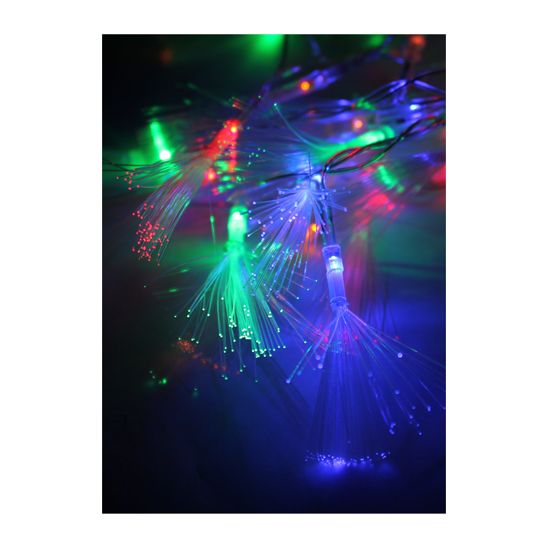 Гирлянда Космос "Кисточки" 40LED 5.4м микс нить 8 режимов ассорти (1/50)