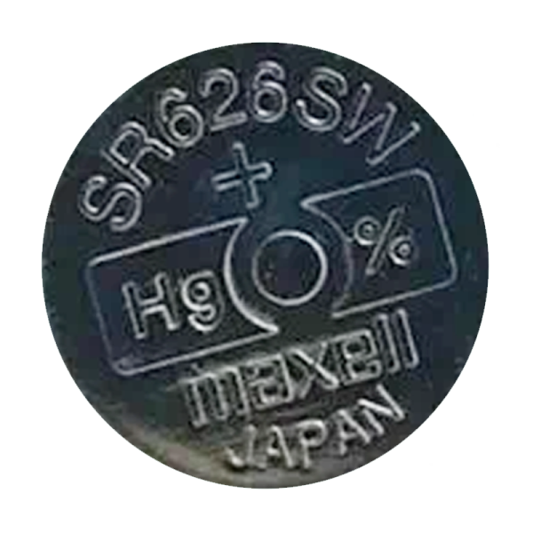 Батарейка Maxell 377 (SR626SW) BL1 Silver Oxide 1.55V 0%Hg (1/10/100)