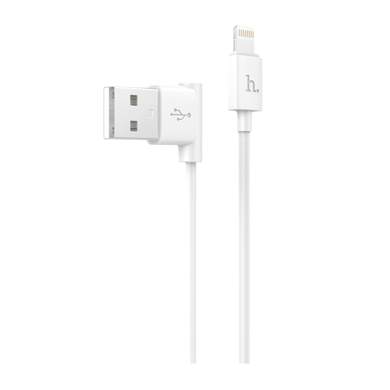Кабель HOCO UPL11 USB (m)-Lightning (m) 1.2м 2.0A силикон белый (1/50/500)