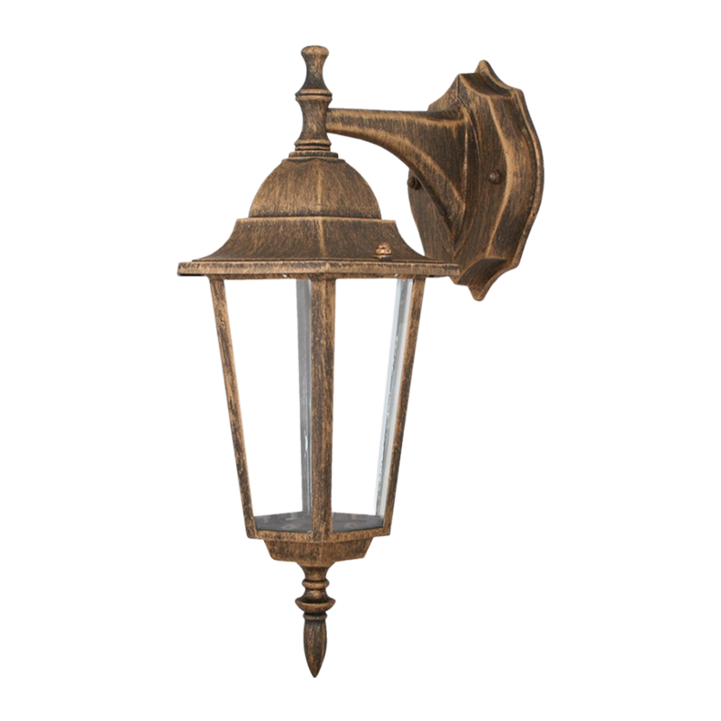 Светильник садово-парковый Camelion 4102 60W 230V E27 IP44 настенный бронзовый (1/10)
