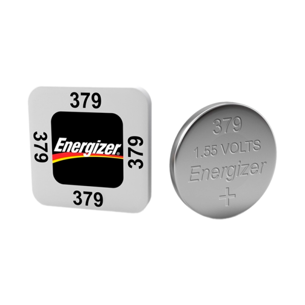 Батарейка Energizer 379 (SR521SW) BL1 Silver Oxide 1.5V 0%Hg (1/10/100/1000)