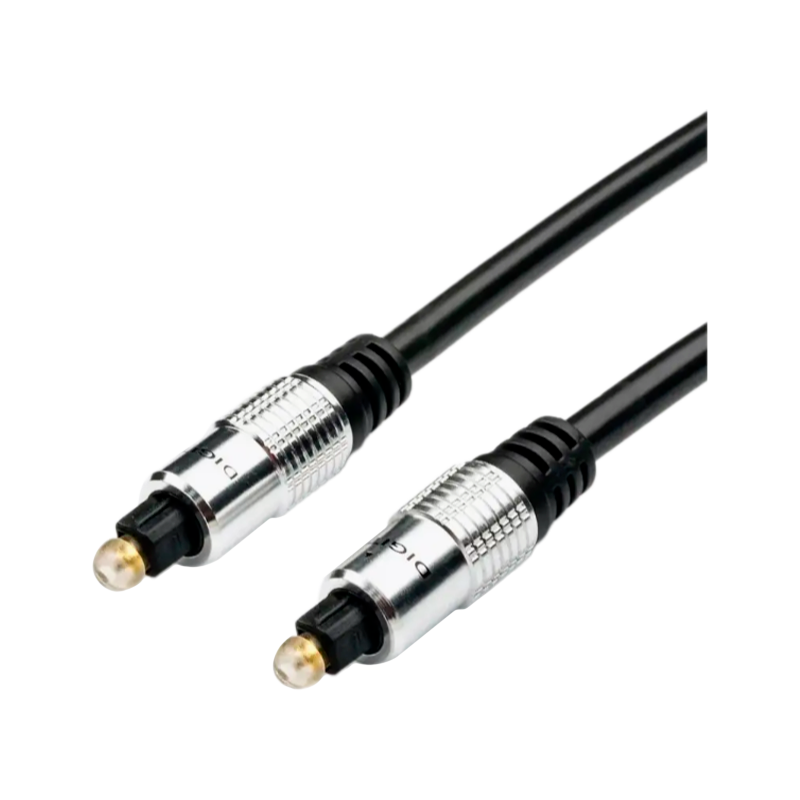 Кабель Atcom Toslink (m)-Toslink (m) 5.0м силикон черный (1/50)