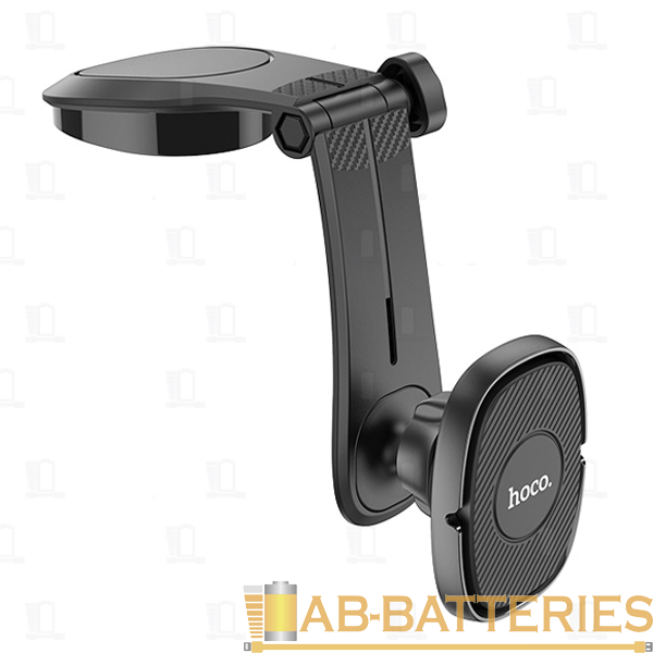 Держатель автомобильный HOCO CA61 липучка магнит черный (1/108)