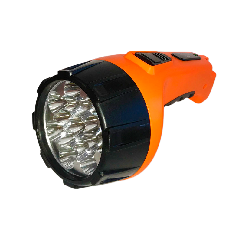 Фонарь универсальный Облик 215 4W 15LED от аккумулятора 2 режима оранжевый