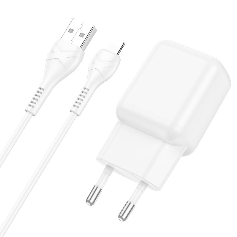 Сетевое З/У HOCO C96A 1USB 2.1A белый (1/27/162)