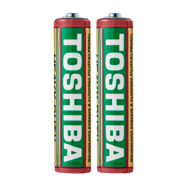 Батарейка Toshiba R03 AAA Shrink 2 Heavy Duty 1.5V (2/40/200/1000)