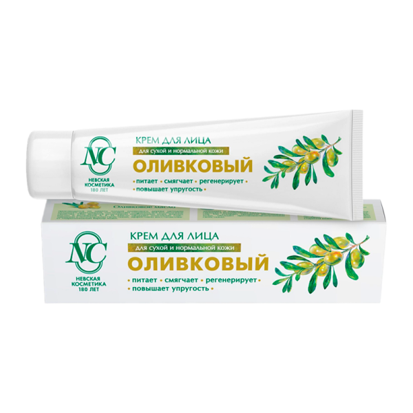 Крем для лица Невская Косметика Оливковый для сухой кожи 40мл (1/36)