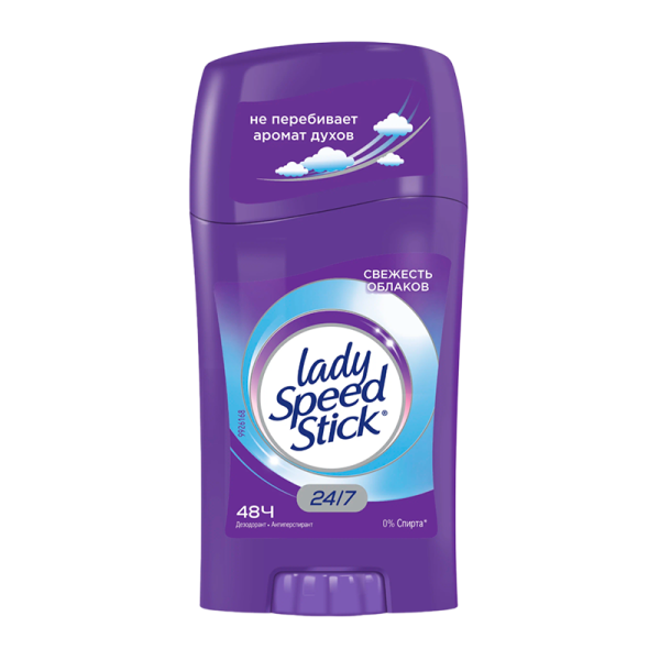 Дезодорант женский Lady Speed Stick PURE FRESHNESS стик 45гр (1/6/12)