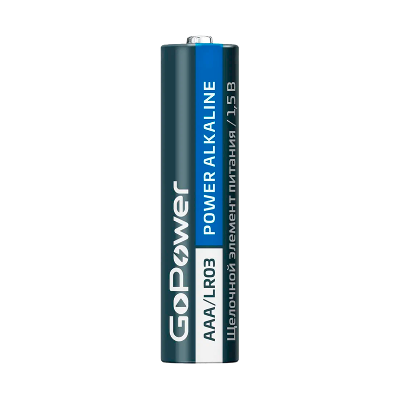 Батарейка GoPower LR03 AAA BL10 Alkaline 1.5V (10/60/360)