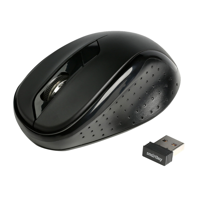 Мышь беспроводная Smartbuy 597D Dual классическая bluetooth бесшумная черный (1/40)