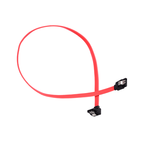 Кабель GoPower SATA (m)-SATA (m) 0.5м силикон ver.3.0 оранжевый Premium Zip-Lock c подвесом (1/250)