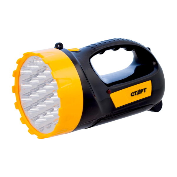 Фонарь туристический Старт LHE 508-B1 4W 4LED от аккумулятора прямая подзарядка черный